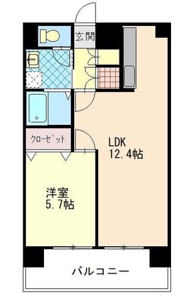 ルネ1の物件間取画像